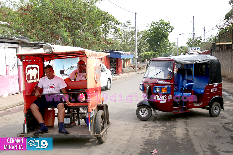 Emprendedores del transporte en la capital